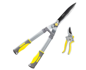 Jardineer 2pc Professional Hedge Clippers & Shears
